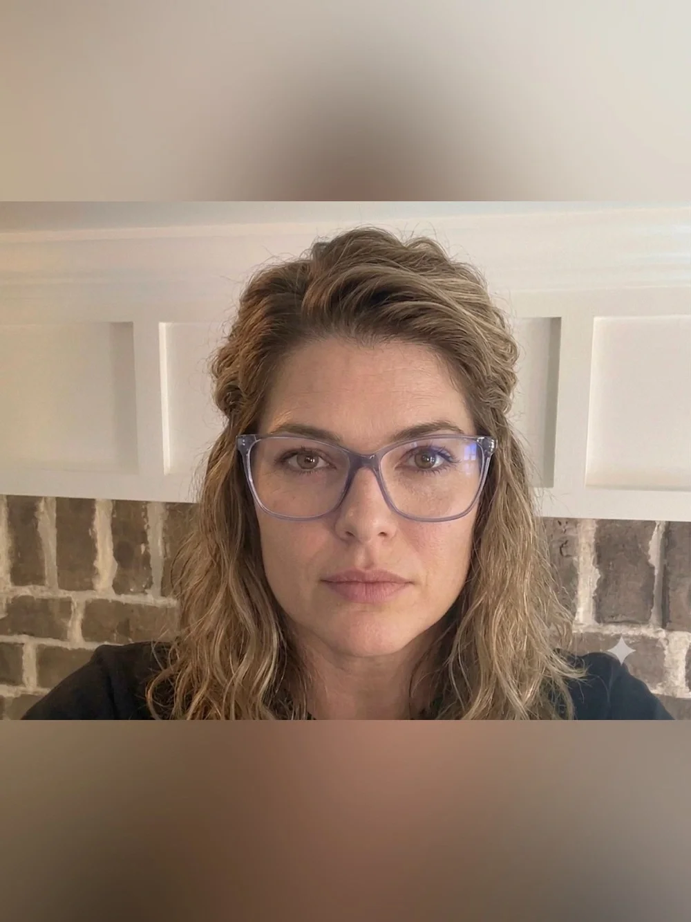 Calvin Klein glasses | Women | Translucent blue (EUC)